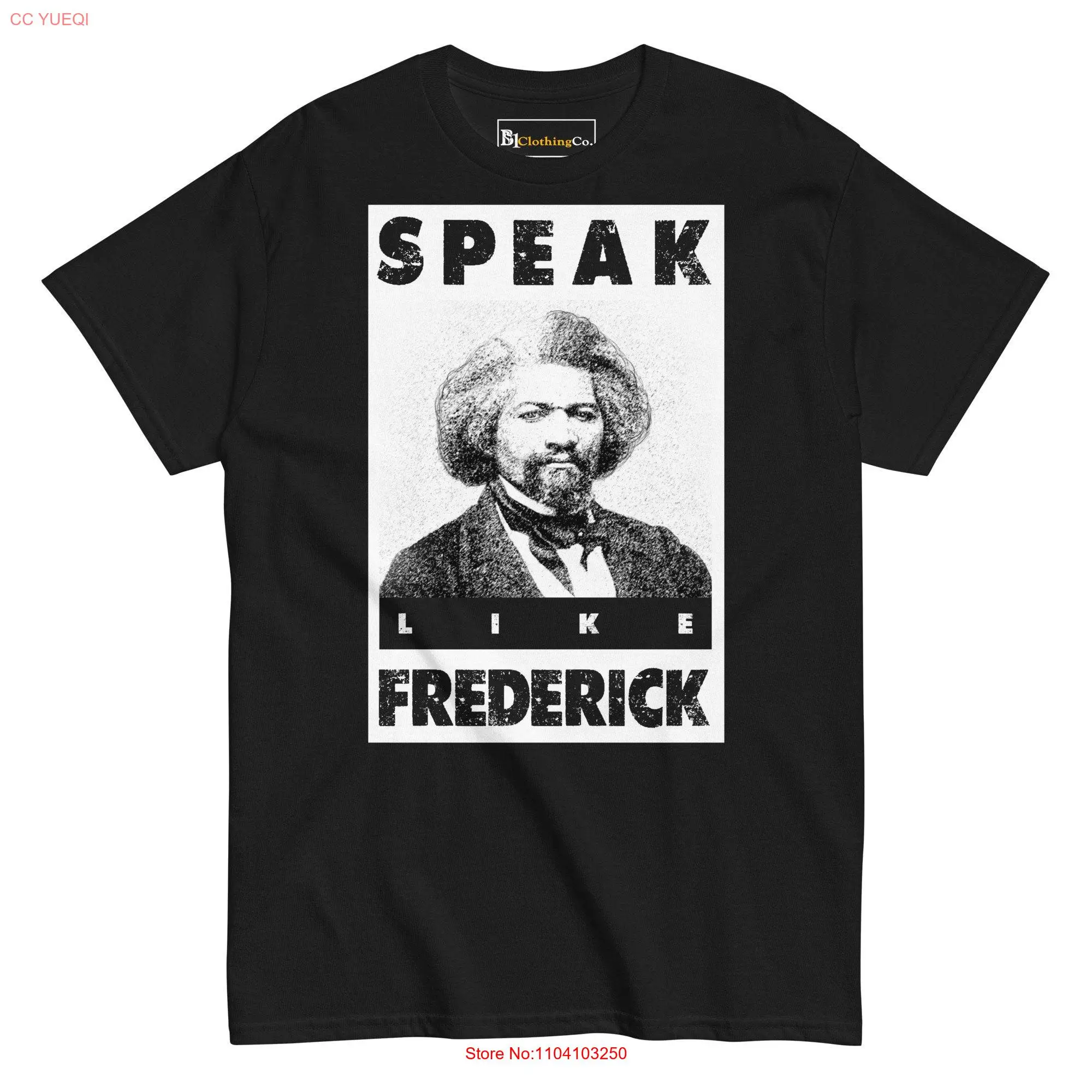 Frederick Douglass Legacy T Shirt Unveil Black History Culture long or short sleeves