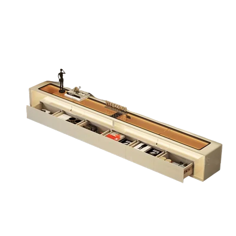 

Напольные полки Шкаф для телевизора Скандинавское стекло Белый деревянный шкаф для телевизора Ящики Master Muebles Salon Moderno Мебель для гостиной