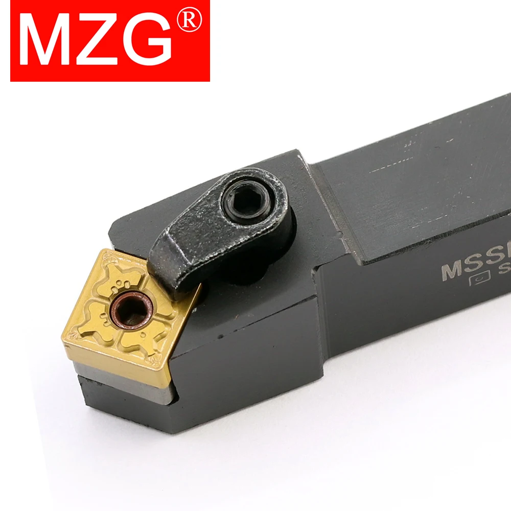 MZG MSSNR MSSNR1616 MSSNR2020 MSSNR2525 MSSNR1616H12 MSSNR2020K12 MSSNR2525 M12 M15 External Turning Tool Holder For SNMG Insert