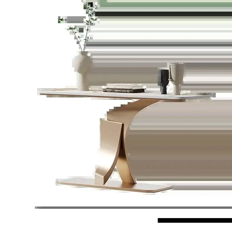 Table Living Luxury Hotel Room Metal Vintage Corner Narrow Nordic Table Vertical Hall Tisch Wohnzimer Hallway Furniture