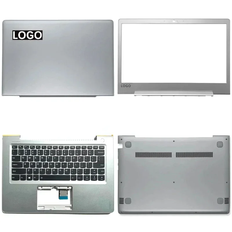 New For IdeaPad 310S-14 510S-14 ISK IKB Laptop LCD Back Cover Front Bezel Upper Palmrest Bottom Base Case Keyboard Hinges