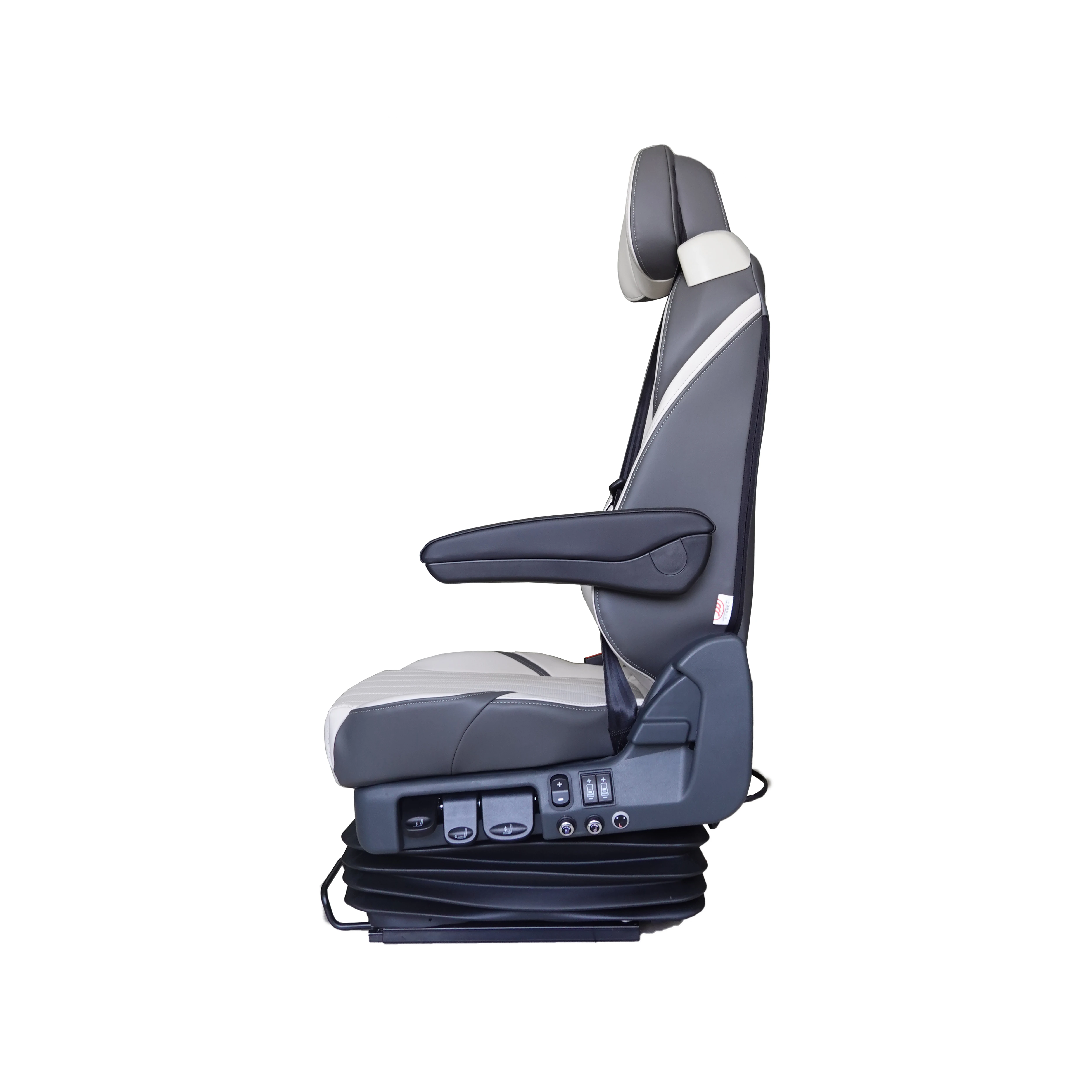 Driver Seat Multi Functions RV Interior Shock Absorption Support 360 Degree Swivel Base For Caravan RV