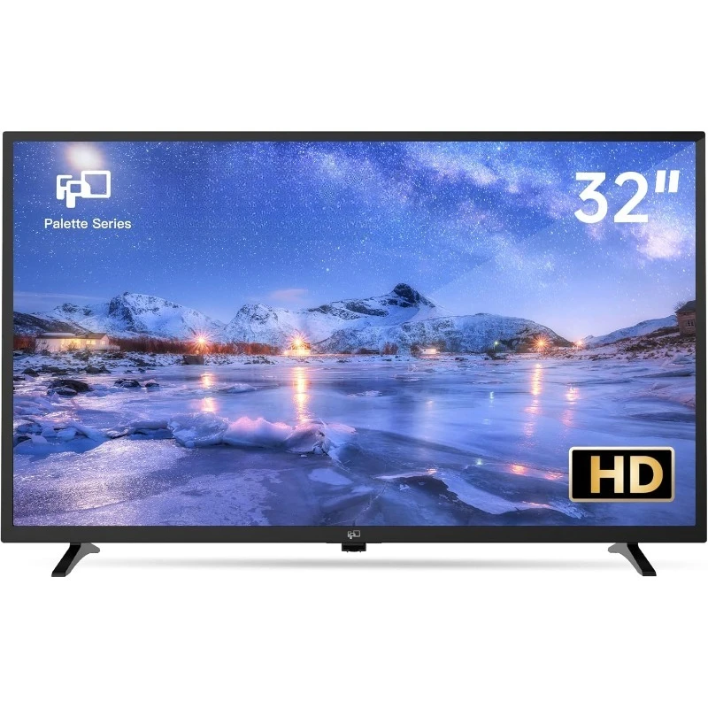Smart TV de 32 pulgadas Televisión de pantalla plana HD 720p (serie P) con Google Play, televisores LED pequeños para sala de estar, Google Cast Buil