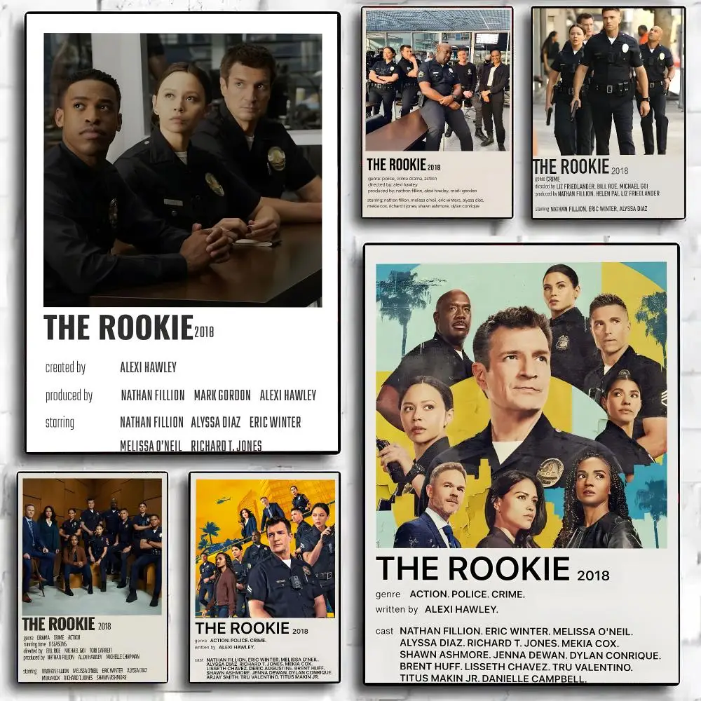 The R-Rookie Drame TV Poster Poster Painting And Print Wall Art Picture For Home Room Decor Gifts