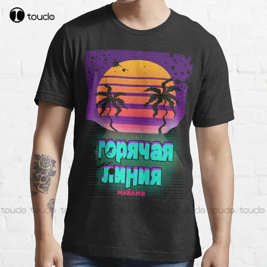 Hotline Miami Trending T-Shirt Tshirt Dress Fashion Design Casual Tee Shirts Tops Hipster Clothes Make Your Design Xs-5Xl Unisex