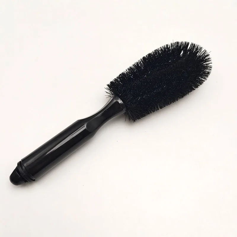 Wheel Brush Car Rim Detail Brush Soft Bristles Car Wheel Brush Wheel Rim Tire Detail Cleaning Brush Multi-Purpose For Wheels