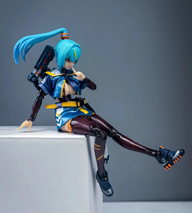 In Stock LOSCONT Armed Battle Angels Series 3rd Installment ABA‑003 Misty Rain 1/12 Scale Action Figure