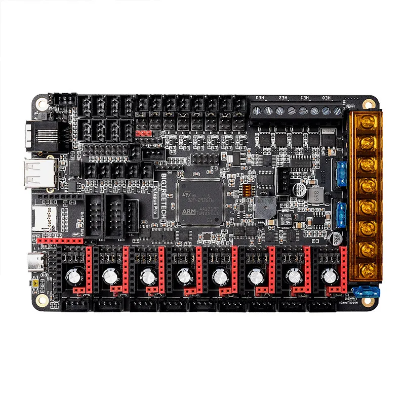 BIGTREETECH Octopus Pro 3D Printer Mainboard Voron 8-axis 60V High Voltage 429 H723 Control Board