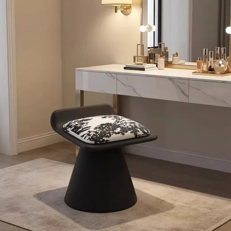 Minimalist Rotatable Vanity Stool Bedroom Sense Vanity Stool Sophistication Home Furniture Taburete De Maquillage ZY40HZD