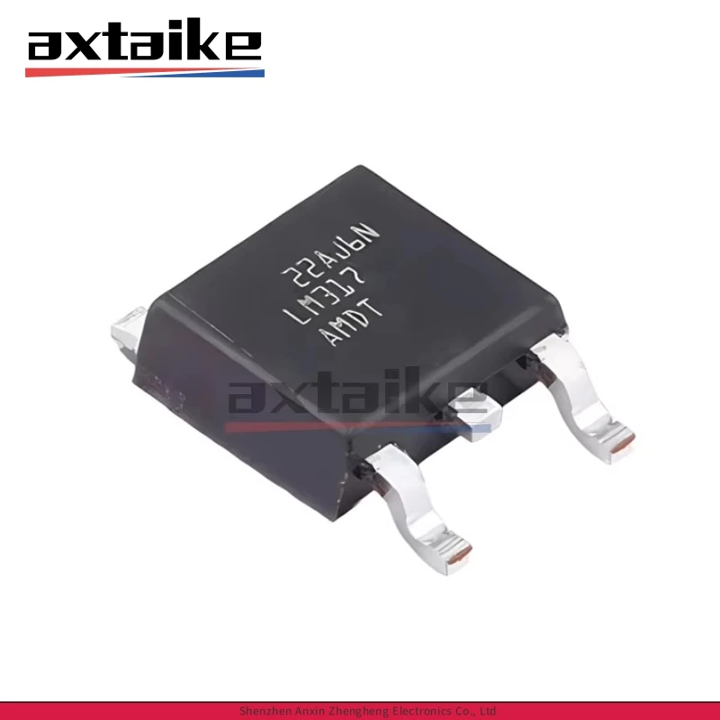

10PCS LM317AMDT TO-252 LM317 LM317AMDTX/NOPB SMD LM317A 1% Accurate 1.25V-37V 1.5A Adjustable Voltage Regulator IC Transistor