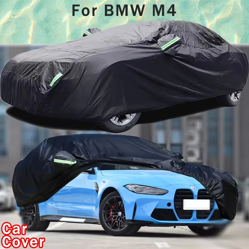 

For BMW M4 Car Full Outer Covers Outdoor Waterproof Dustproof Sun Rain Snow Protection Exterior Car Accessories