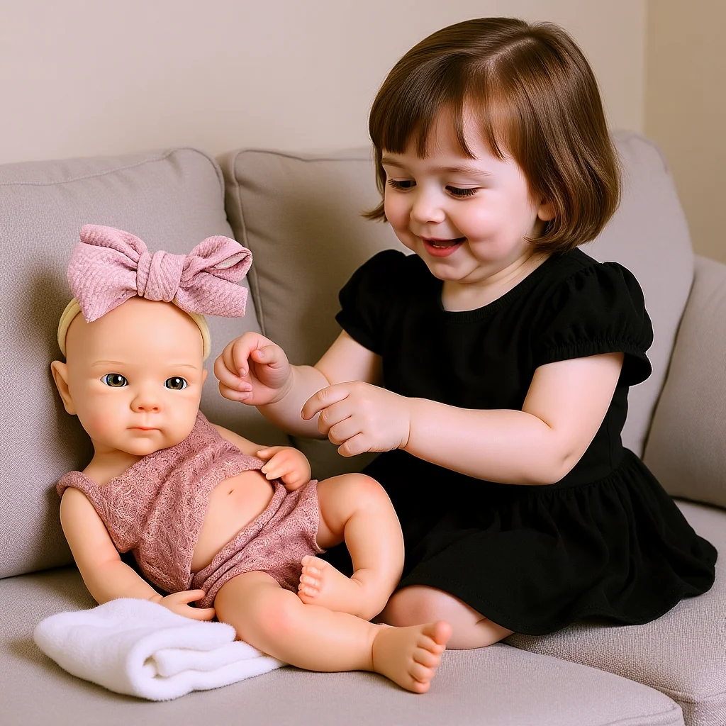 

13 Inch Bettie Silicone Girl реборн For Children Birthday Gifts Bebe Newborn Baby Handmade Newbonr Baby Doll