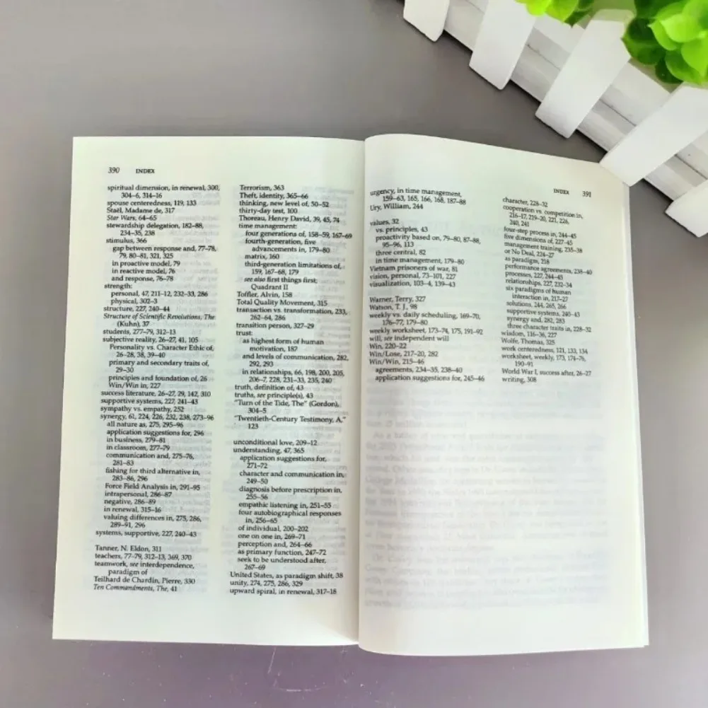 العادات السبع للأشخاص الفعالين للغاية بقلم ستيفن ر. كوفي في كتاب قراءة الإدارة الاحترافية الأصلية باللغة الإنجليزية #3