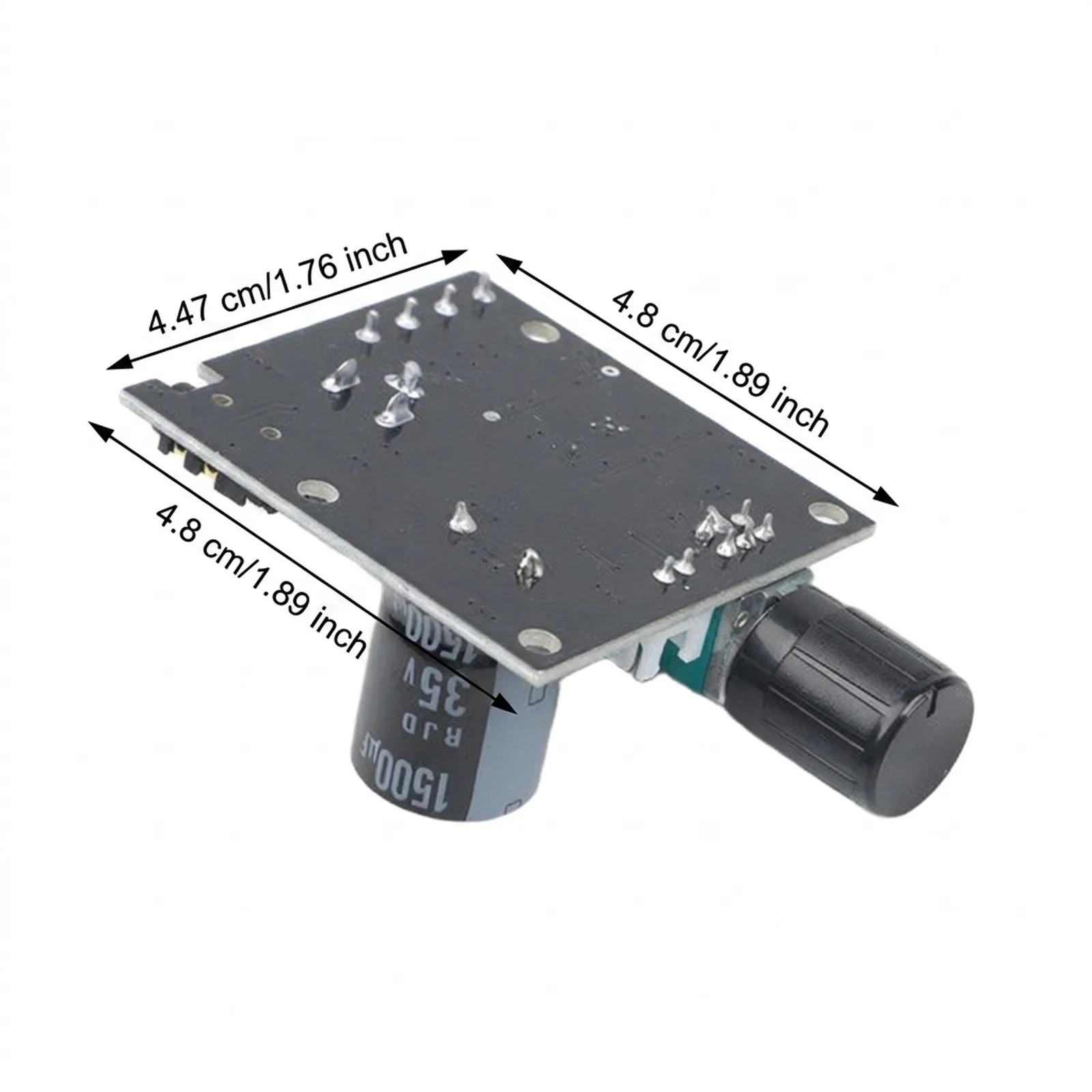 DIY Speaker Build Class D Audio Amp 12V Power Module Efficient Audio Board 15W Per Channel Efficient Power Usage
