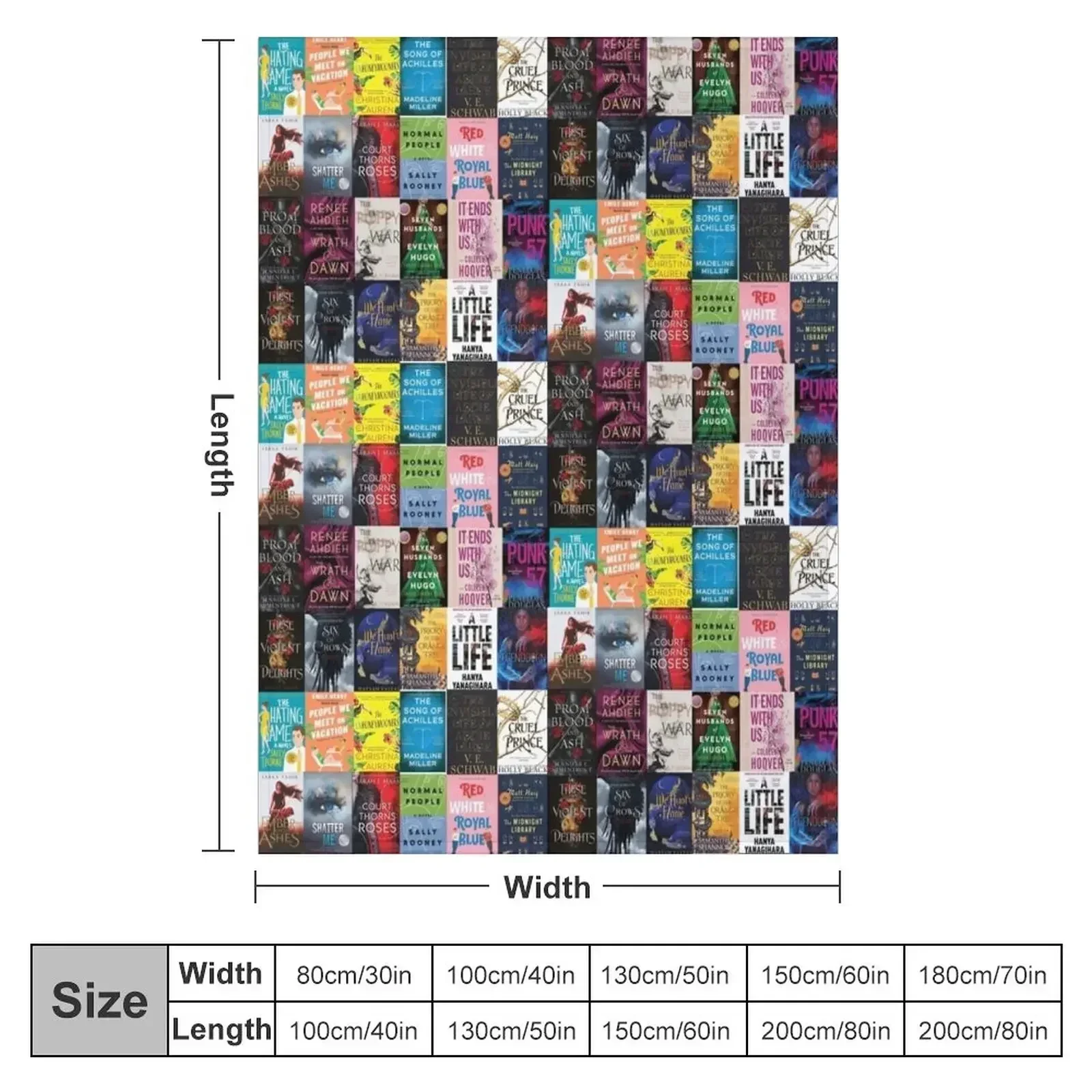 BookTok Classics Throw Blanket christmas decoration Vintage Blankets