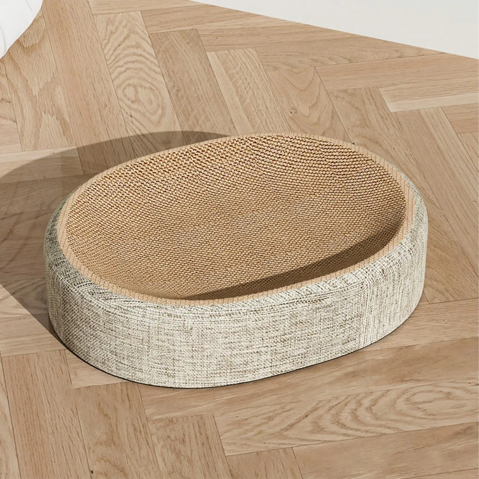 Cat Scratching Board Sisal Woven Cat Scratching Bowl Scratch-resistant Furniture Protectors Pet Supplies For Pets Entertainment