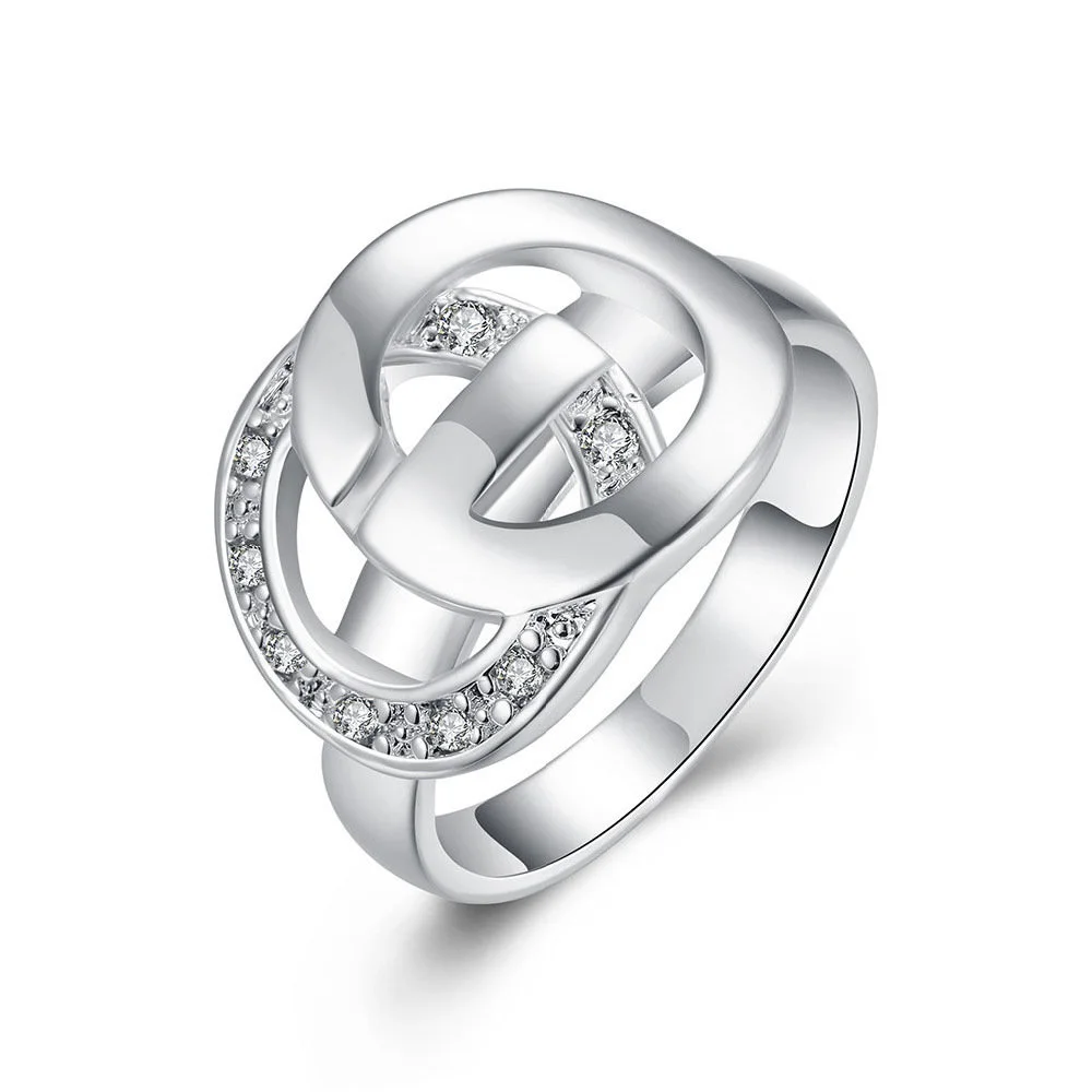 Nowy 925 Sterling Silver 7-10 # luksusowa cyrkonia pierścionek dla kobiet urok mody biżuteria zaręczynowa imprezy akcesoria do prezentów