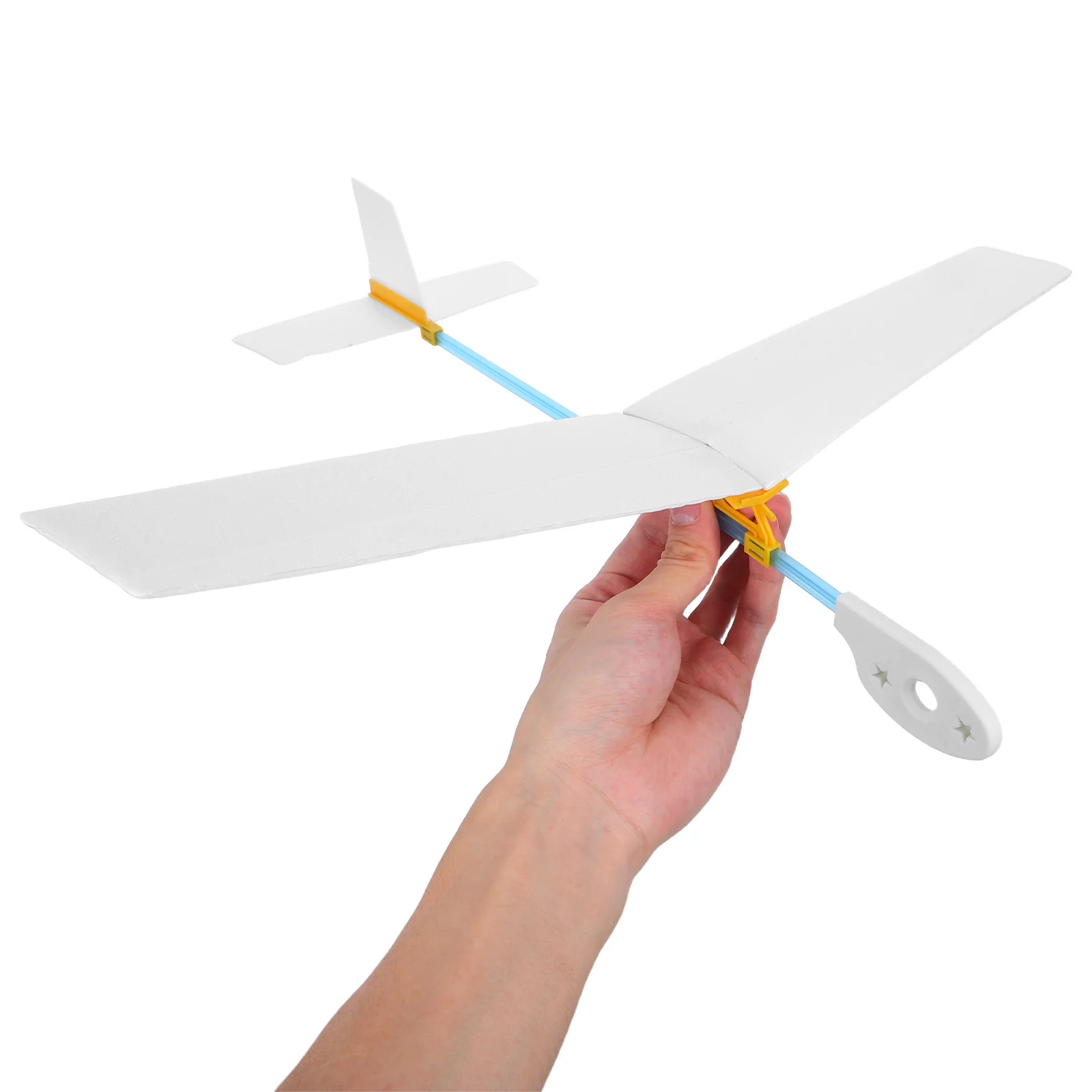 

2pcs Wooden Glider Airplane Kit Diy Stem Building For Kids Hand Launch Flying Plane Educational Assembly Craft - Planes