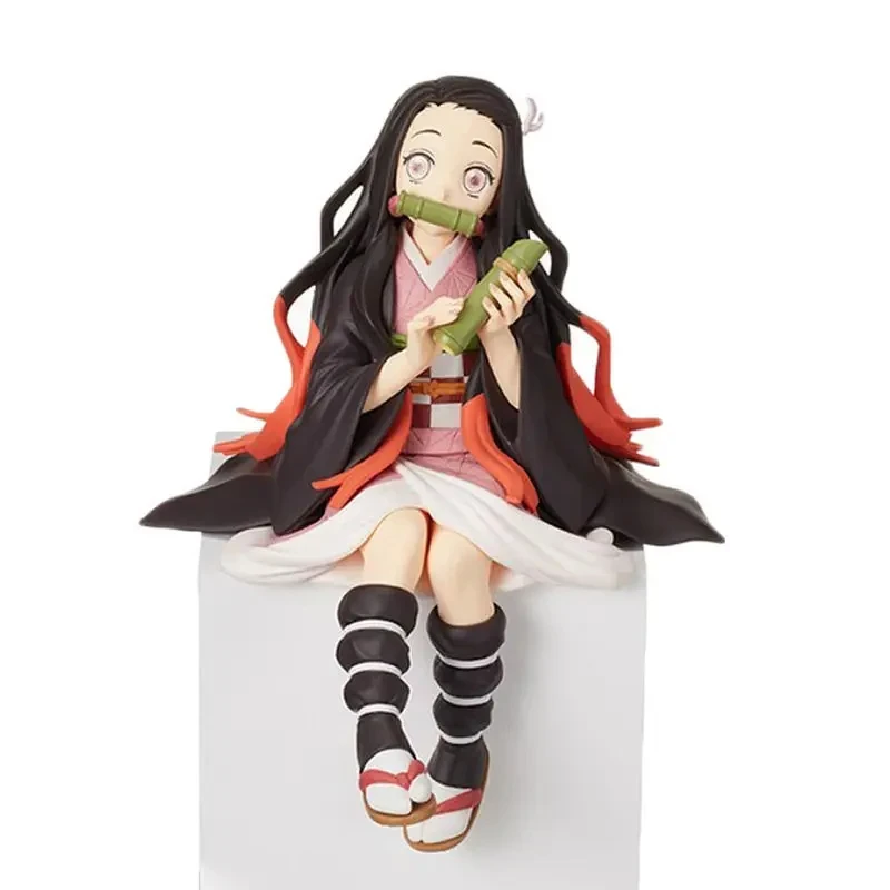 Demon Slayer Anime Kimetsu No Yaiba Action Figure 15cm Nezuko Zenitsu Giyuu Kyoujurou Mitsuri Doll Toys for Kids Figuras Anime