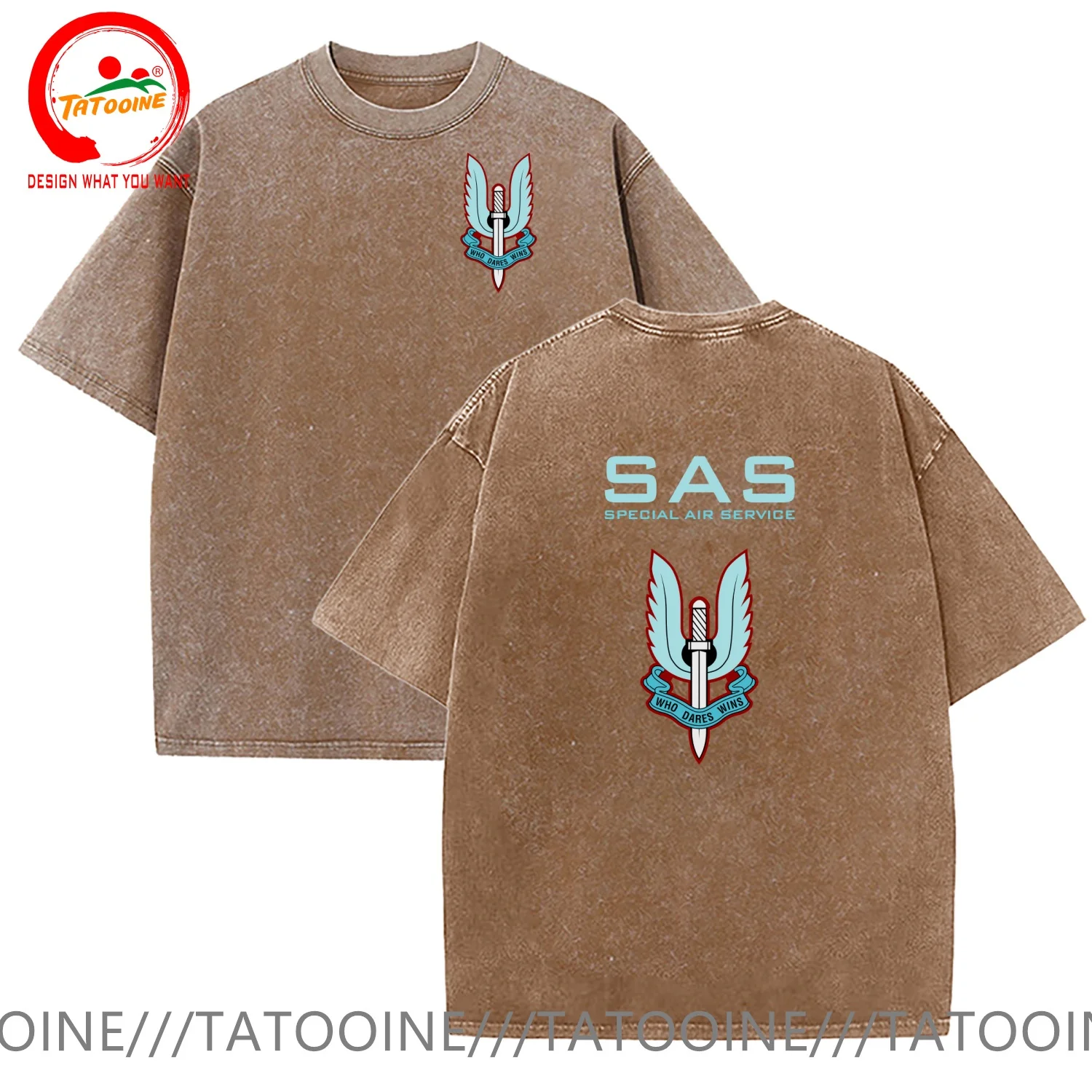 Camiseta de algodón lavada Vin - Summer Clothing Uk Men reseña y precio