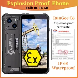 Explosieveilige Rungee C6 Telefoon Robuuste Smartphone 5.93 