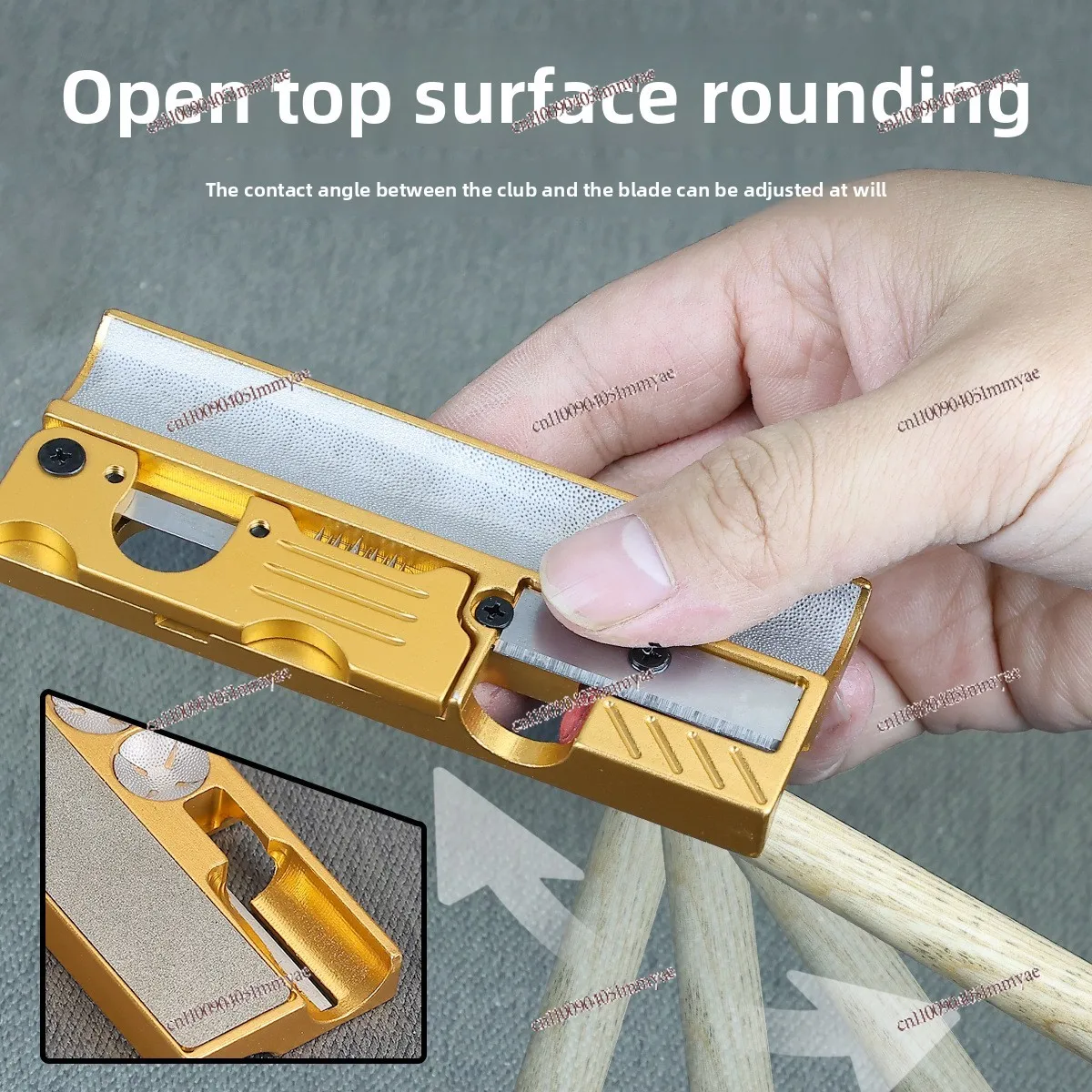 Billiard Rod Leather Head Repair Tool Cue Head Grinder Professional Rod Repair Accessories for Billiard Lovers