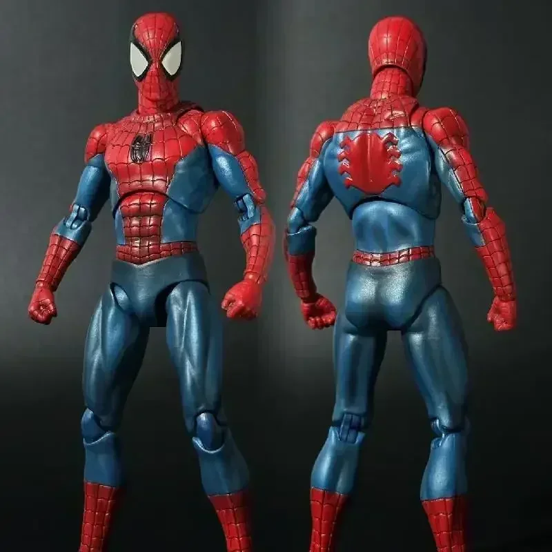 ألعاب Ct الجديدة Spider-Man Mafex 075 - The Amazing Spider-Man Comic Ver. – هدية نموذج لجسم الرسوم المتحركة