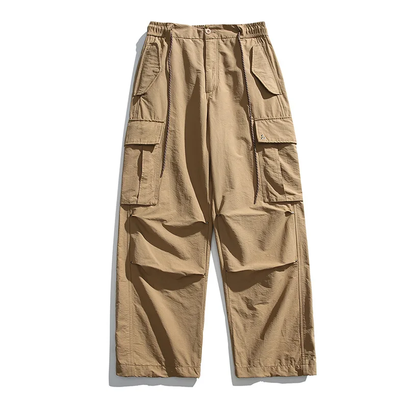 

Легкие уличные брюки-карго с водоотталкивающей, ветрозащитной и грязеотталкивающей пропиткой | Регулируемый подол для повседневного или городского стиля