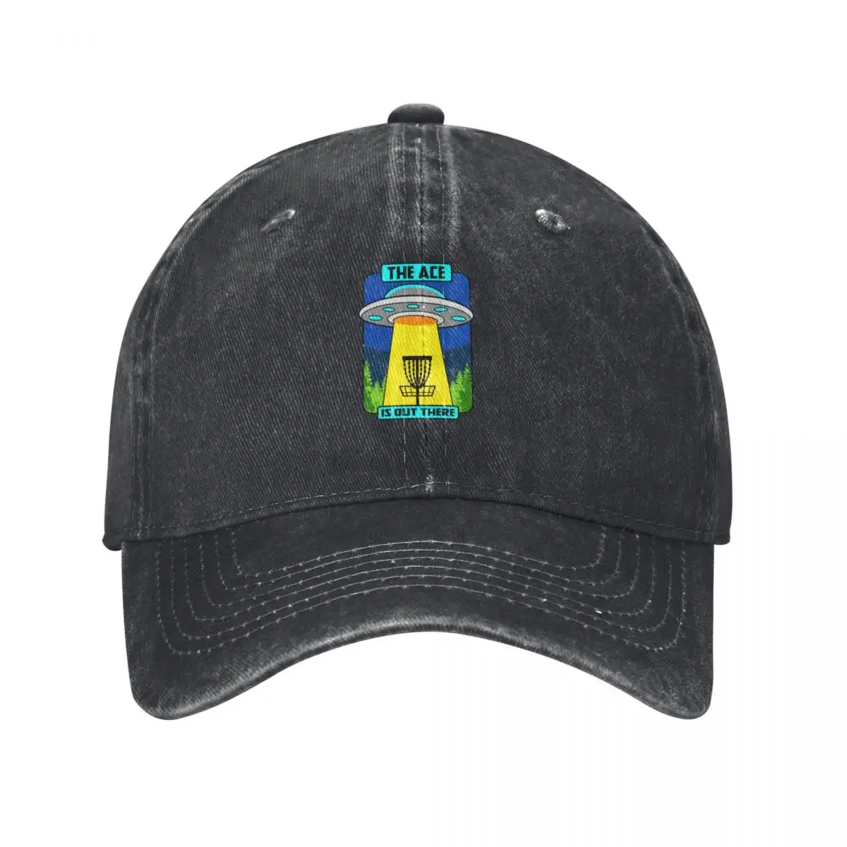 

The Ace Is Out There - Discgolf Baseball Cap Golf Cap Wild Ball Hat Fashion Beach Girl'S Hats Men's