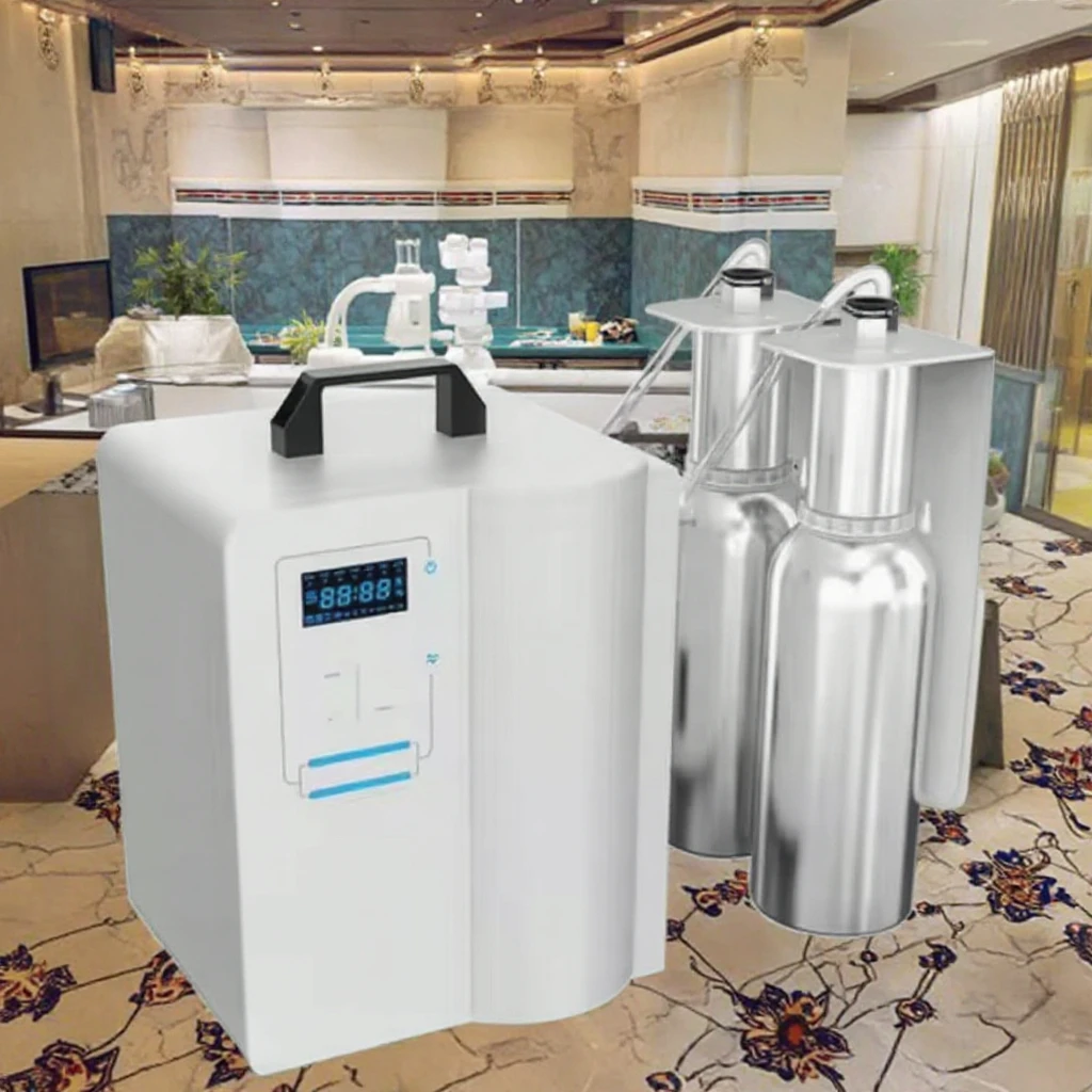 

Новый умный Wi-Fi диффузор аромата HVAC с вентилятором Роскошный ароматический дозатор масла для вестибюля отеля Оптовая продажа Коммерческий