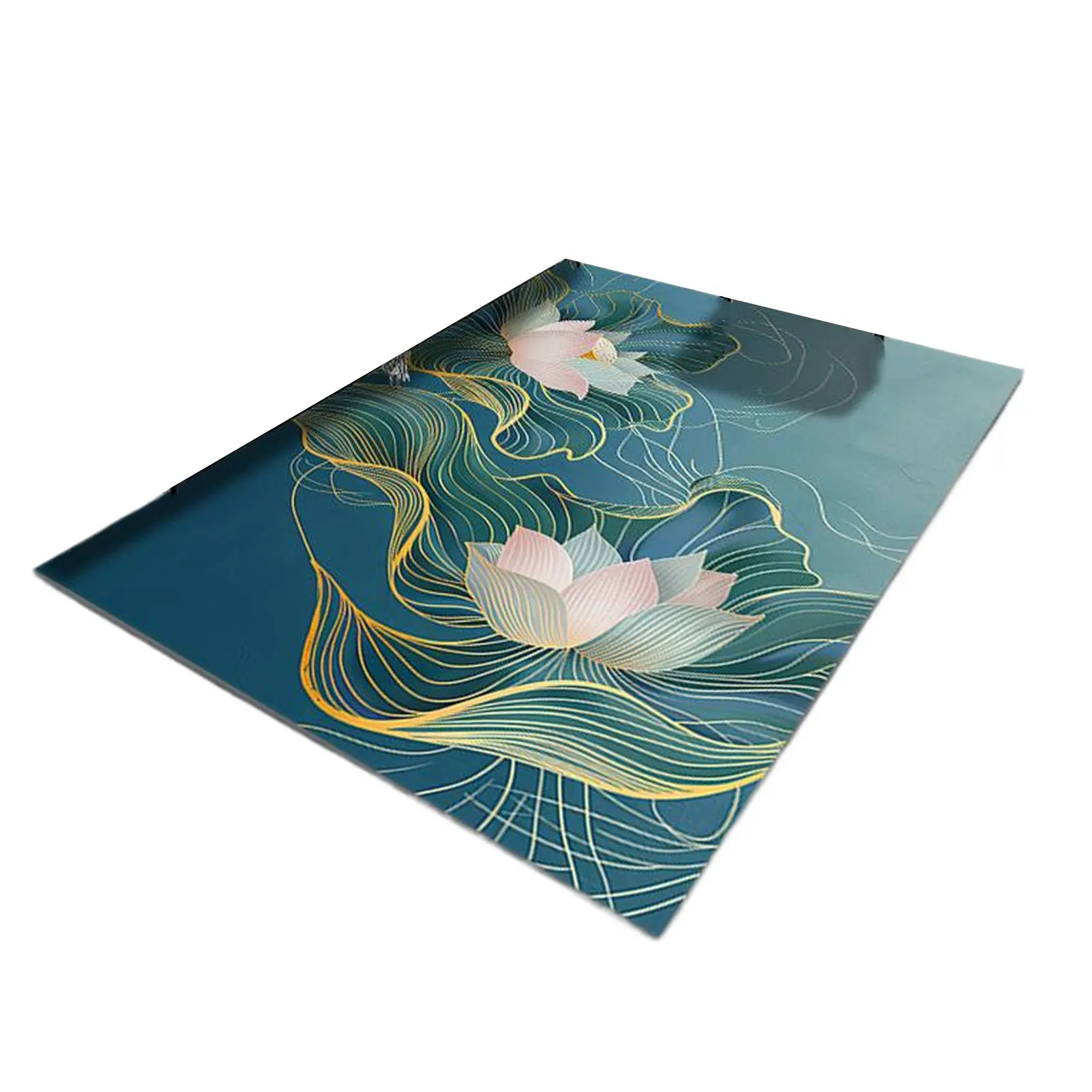 Polyester Stylish And Functional Chair Mats Practical Elegance For Office Chair Mat For Hard Floors