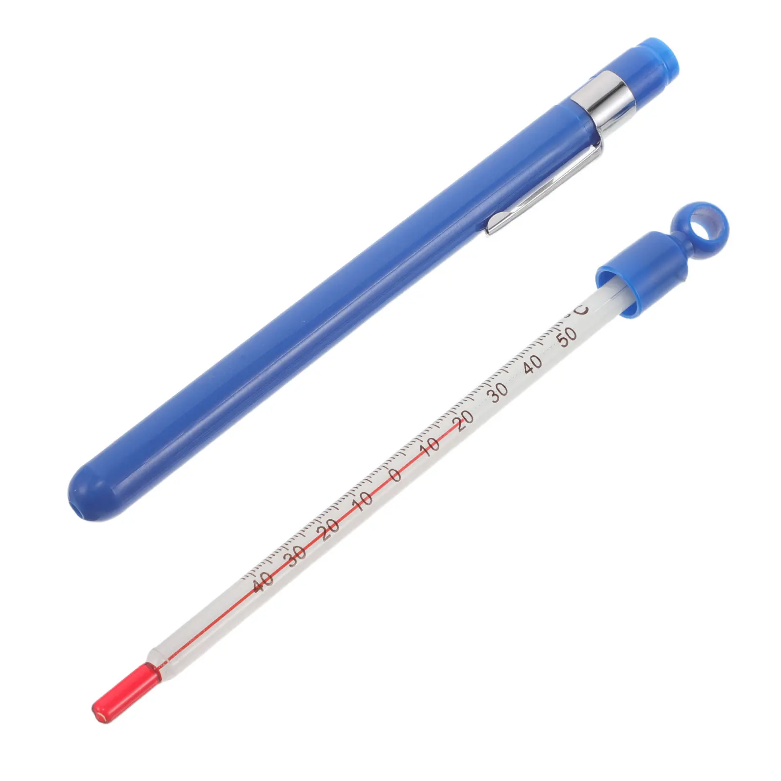 Glass Wine Thermometer Easy Read Temperature Indicator Home Brew Wine Making Liquid Cooking Thermometer Current Temperature