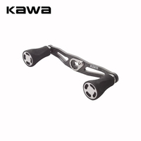 Kawa New Fishing Reel Handle Carbon Fiber With EVA Knob Hole Size 8*5/7*4mm Length 105mm Fishing Reel Rocker Accessory Reel DIY
