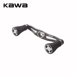 Kawa New Fishing Reel Handle Carbon Fiber With EVA Knob Hole Size 8*5/7*4mm Length 105mm Fishing Reel Rocker Accessory Reel DIY