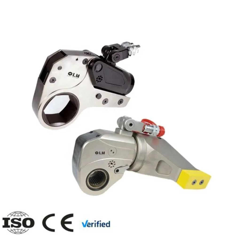 4 Professional 700bar High Strength Sturdy 585-5858N.m Low Profile Hexagon Hydraulic Torque Wrench
