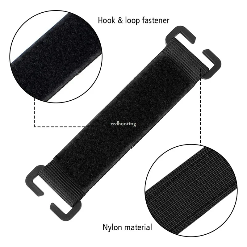 1/2/3 PCS Tactical Patch Molle Accessory Hunting Accessories Outdoor Molle Strip Molle Carabiner panel Badge Backpack