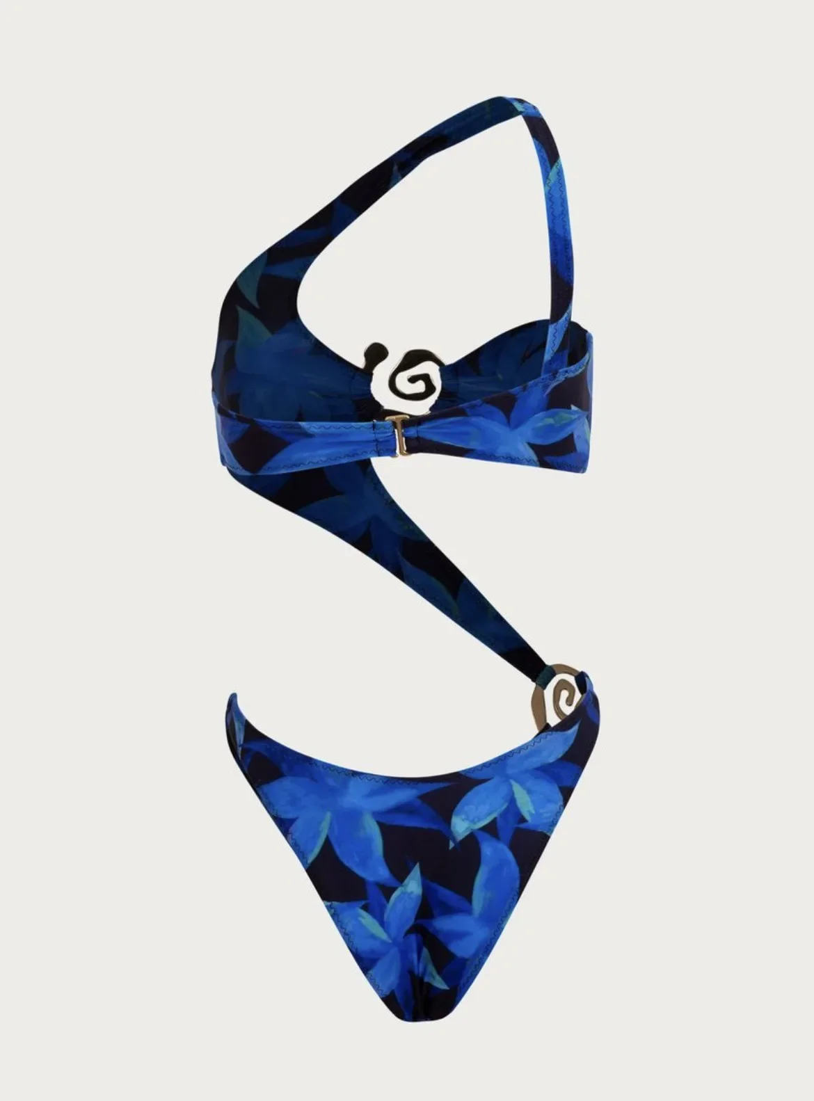 2024 دوامة الرسن قطعة واحدة قطعة واحدة ملابس السباحة مثير طباعة طقم سباحة حريمي الشاطئ عارية الذراعين Monokini ملابس السباحة الإناث