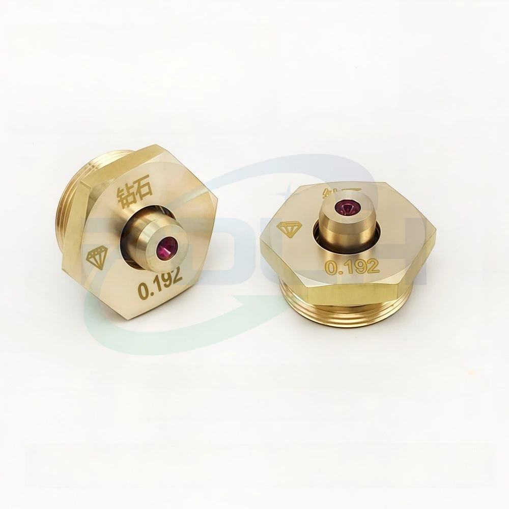 Ruijun Diamond Wire Guide Nozzle 0.192/0.195 Sapphire Water Nozzle for CNC Wire EDM Machine Parts In Stock