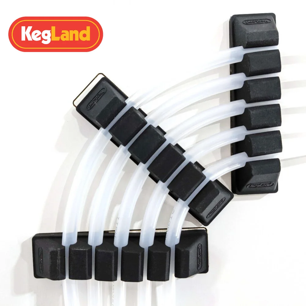 KegLand Beer Line Hose Organiser (8/9.5mm OD) Desktop Wall Cable Management Craft Brewing