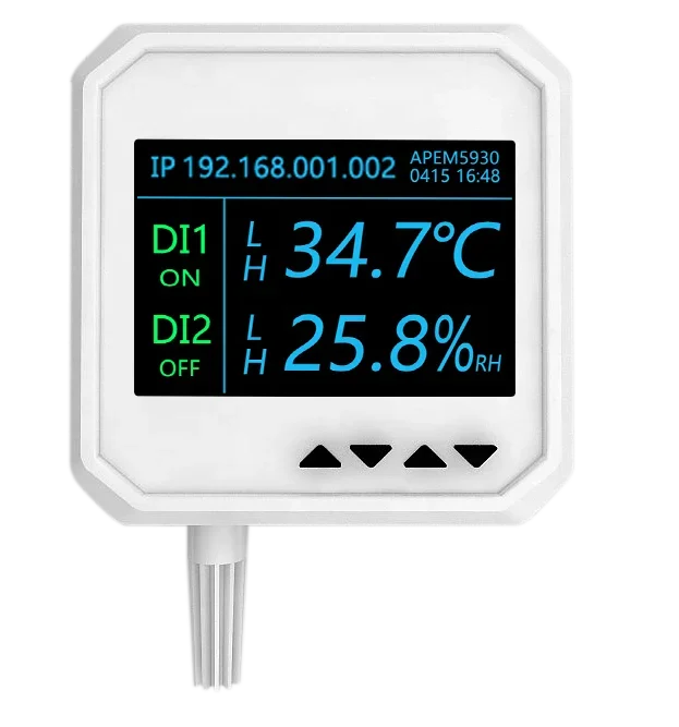 Server Room Mini Lan Network Temperature and Humidity Monitoring Sensor