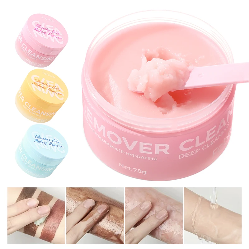 Febble Makeup Remover - Deeply cleansing and moisturizing makeup remover with rose, coconut and orange fragrance