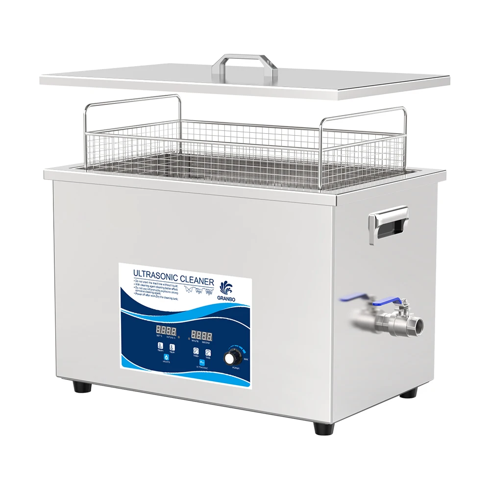 

Granbo Industrial 30 Liter Ultrasonic Cleaner for Spare Parts Remove Oil Ultrasonic Gun Cleaner Solution for Gun Parts