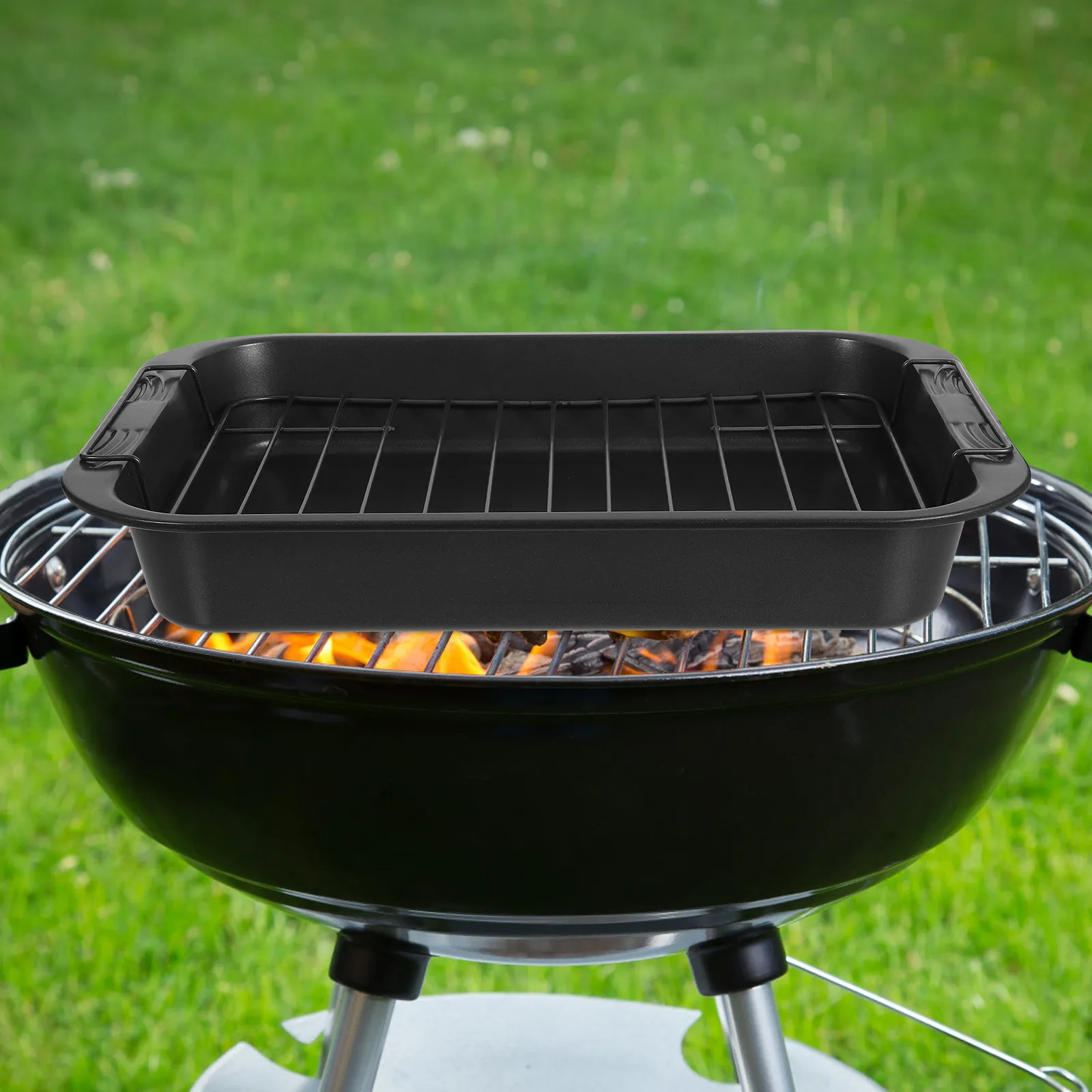 

Набор из 1-го антипригарного прямоугольного глубокого противня из углеродистой стали для выпечки в духовке: для тортов, печенья, хлеба, десертов