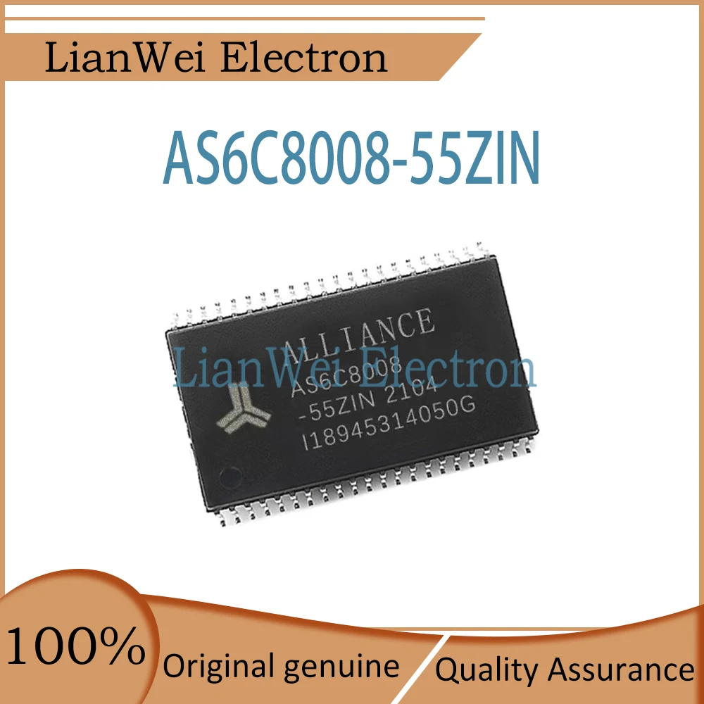 

AS6C8008 AS6C8008-55ZIN IC Chipset TSOP-44