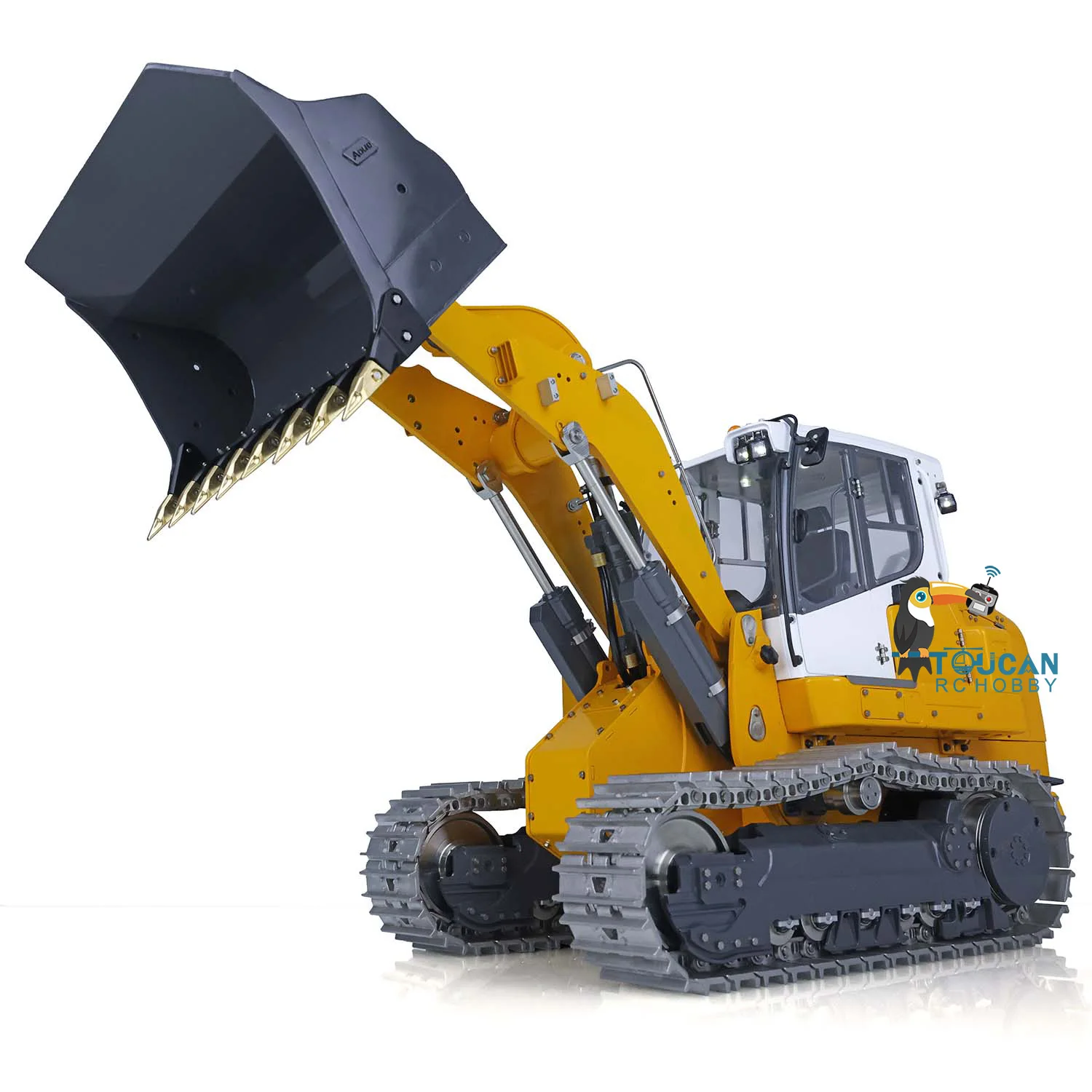 

LESU 1/14 Metal 636 Tracked RC Hydraulic Loader Remote Control Engineering Vehicles Kit Model Toy THZH1314-SMT1