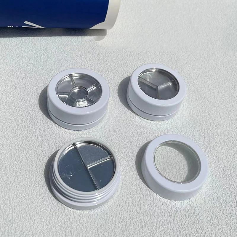 1pcs Mini Empty Eyeshadow Case Beauty Makeup Concealer Plate Highlight Powder Lipstick Cosmetics Container DIY Sample Empty Case