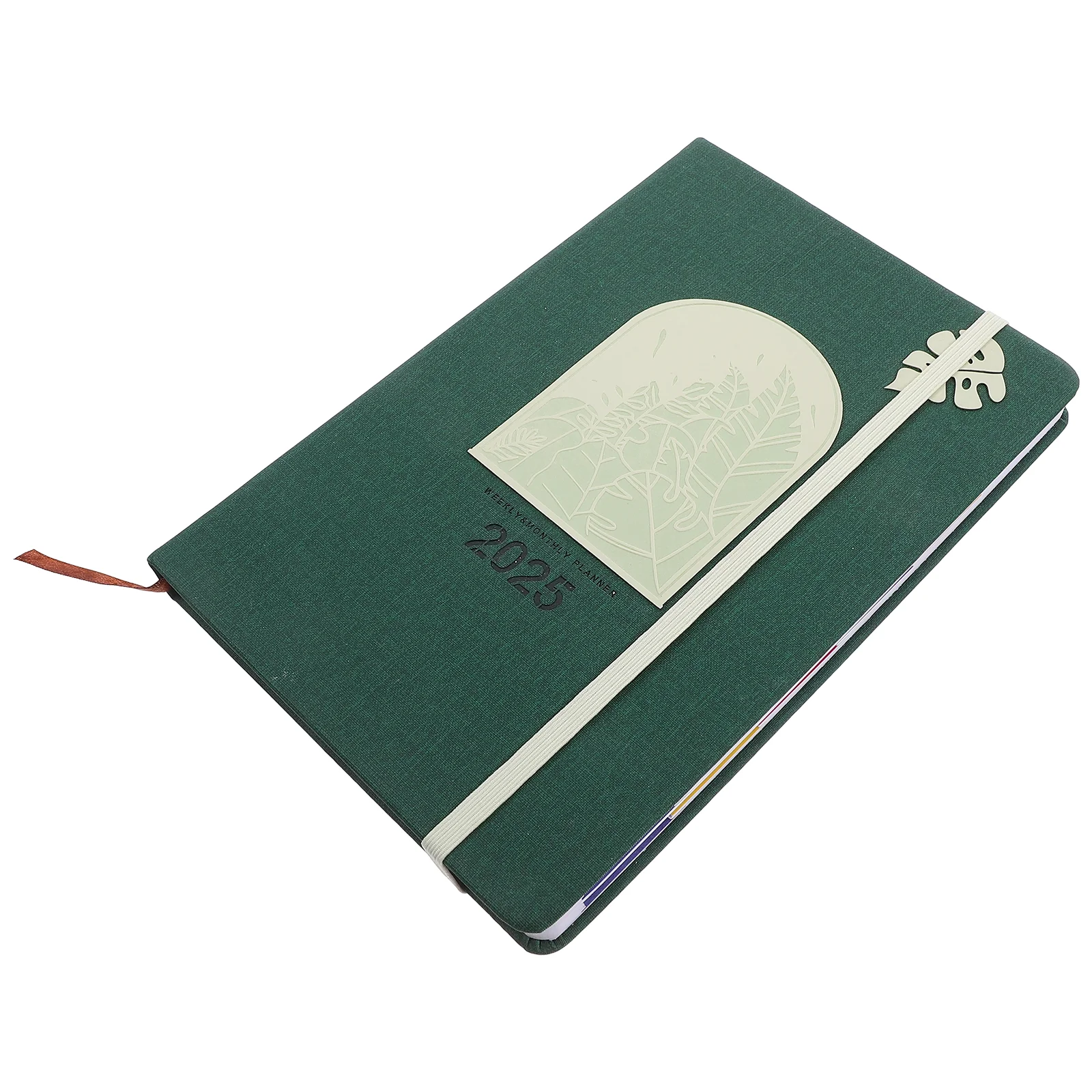 Engels Agendaboek Het Notitieblok Weekplanner Multifunctioneel Donkergroen