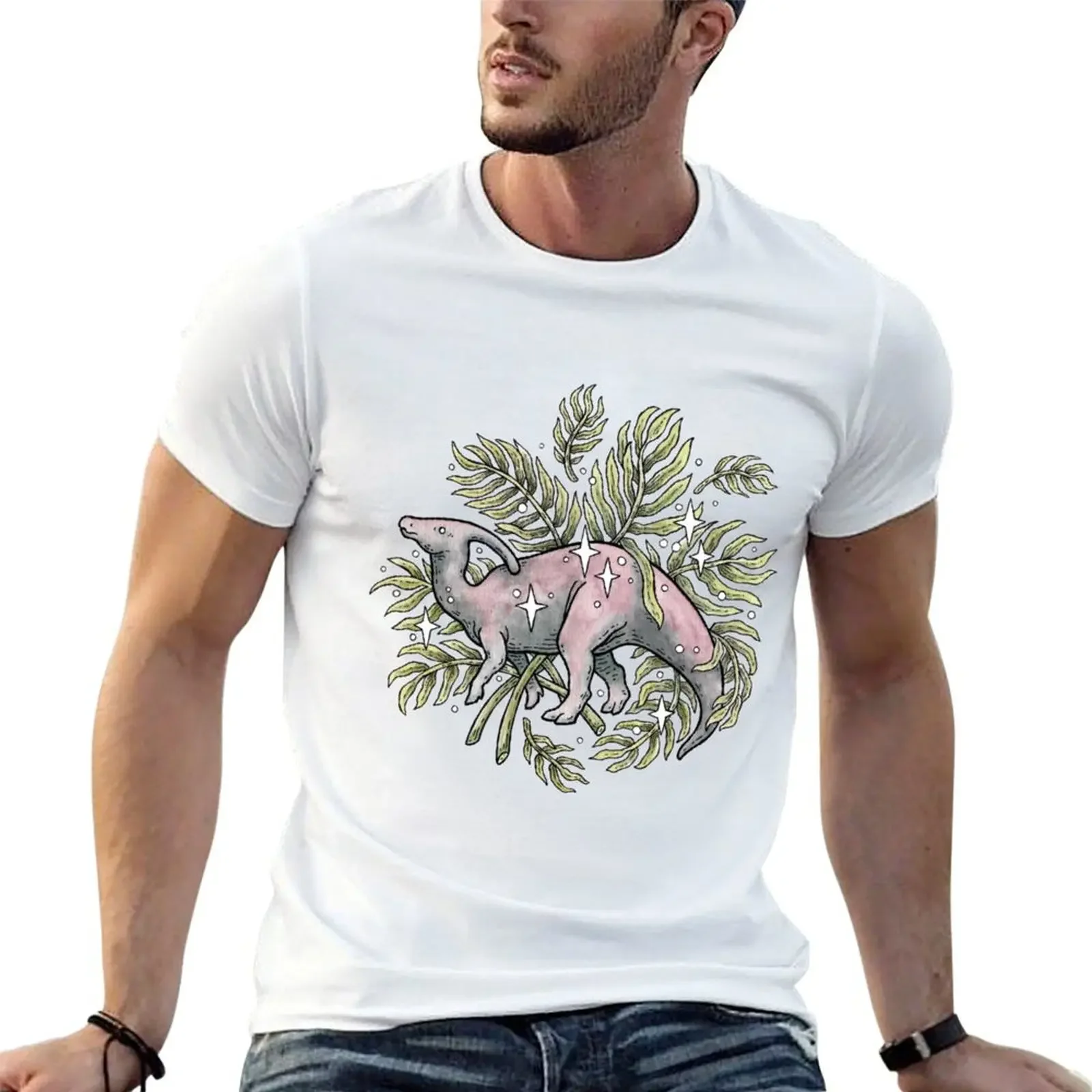 Parasaurolophus T-Shirt graphic t shirt vintage shirts graphic tees sweat summer tops clothing for men