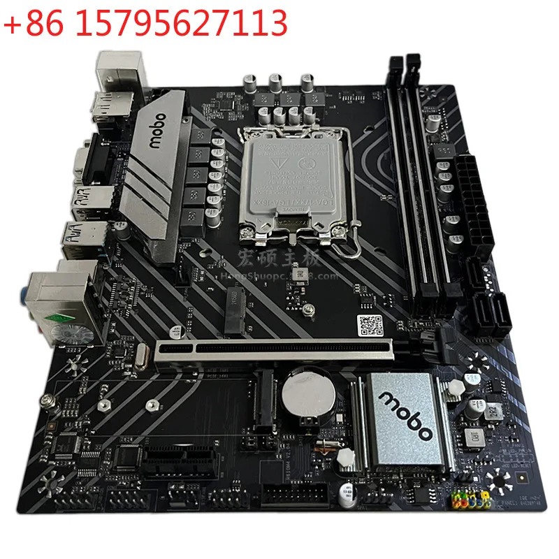 

Новая материнская плата H610 DDR4 для настольных компьютеров, LGA1700, процессор Pentium Core 12-го поколения 12100f, M.2