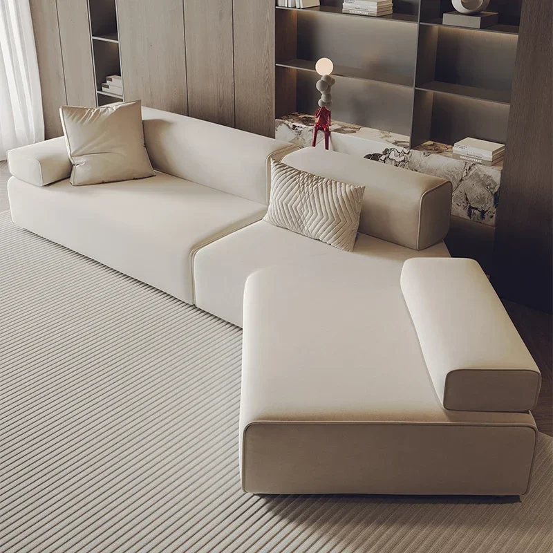 Oblique corner sofa special-shaped light luxury designer hotel lobby clubhouse beauty salon office rest area reception